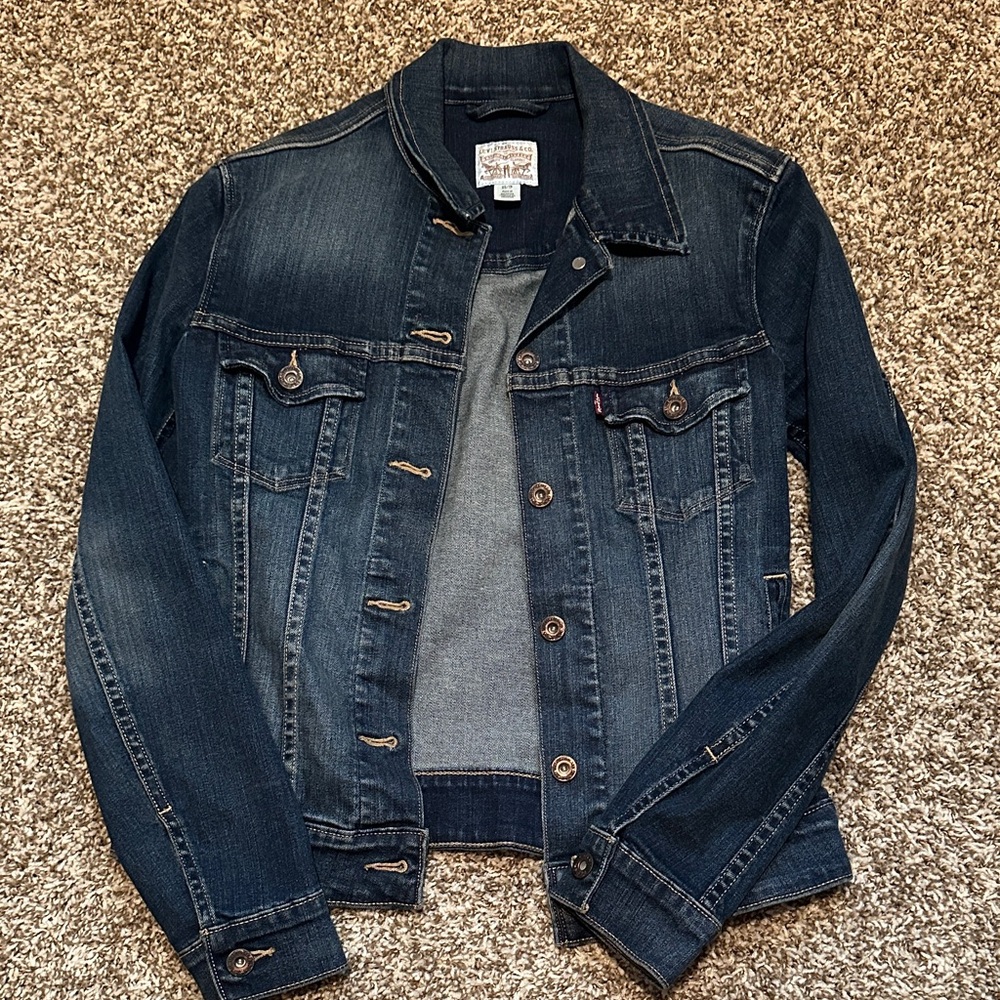 Levi's Women's Dark Blue Denim Jacket